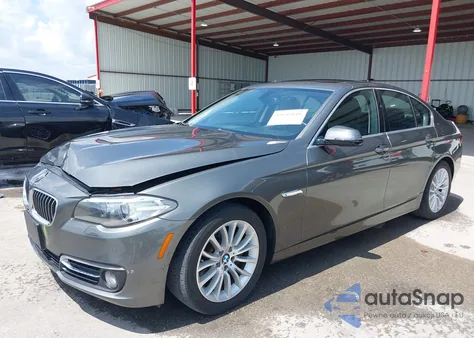 2015 BMW 528I from USA, damaged, VIN WBA5A5C58FD519111
